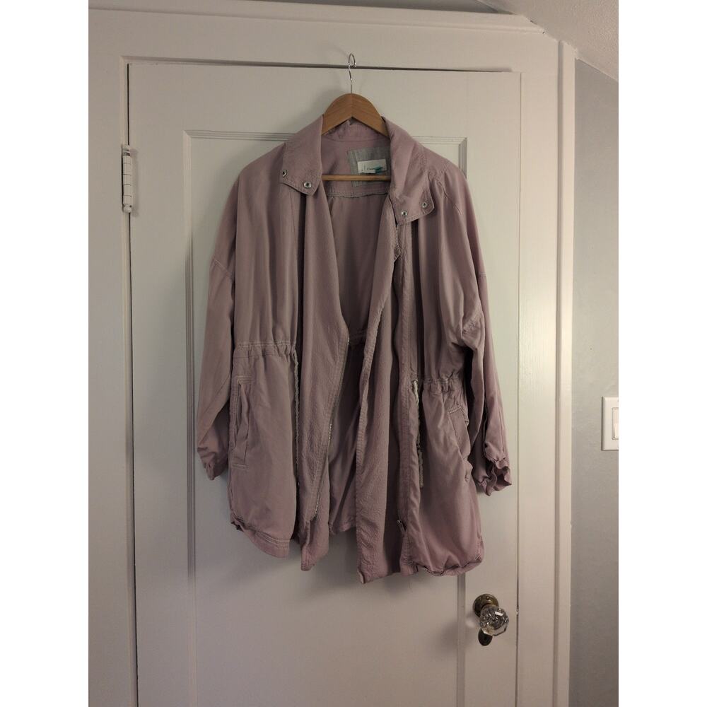 Anthropologie long lightweight jacket 1X